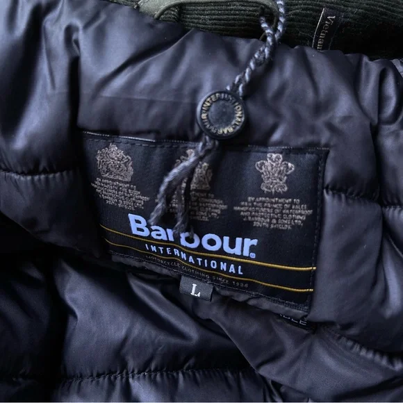 Barbour Intl Waterproof Duke Jacket in Sage British Style - Picture 7 of 8